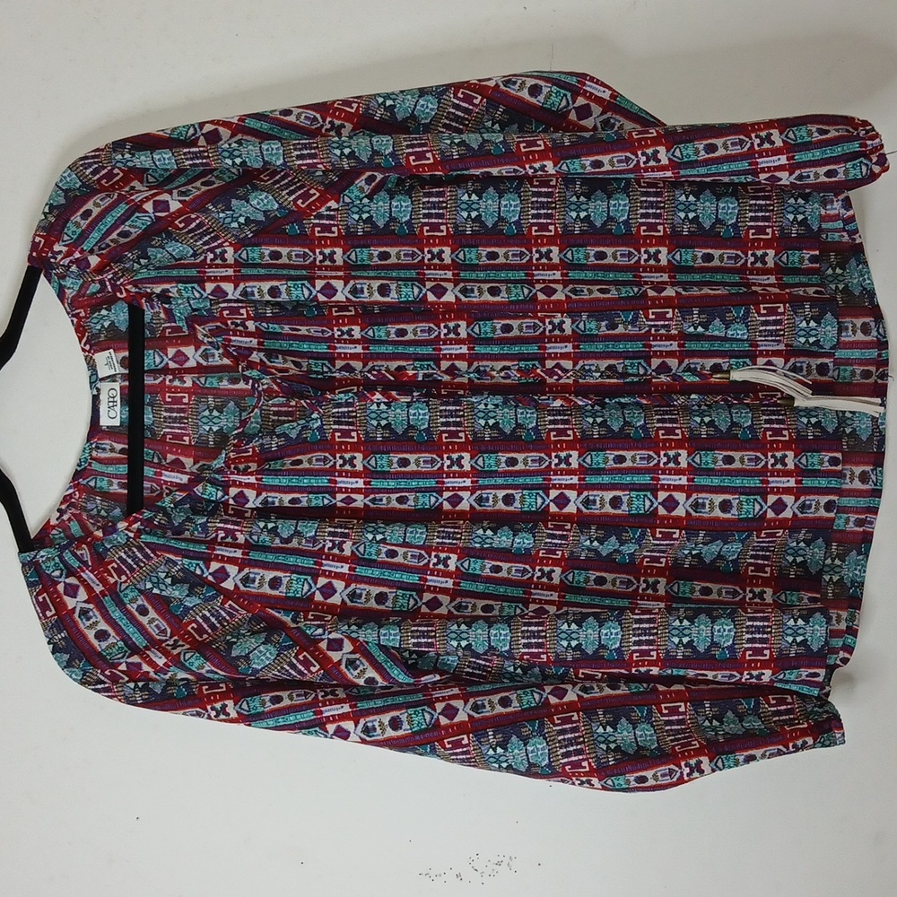 Cato Geometric Print blouse | Size:‎ Large